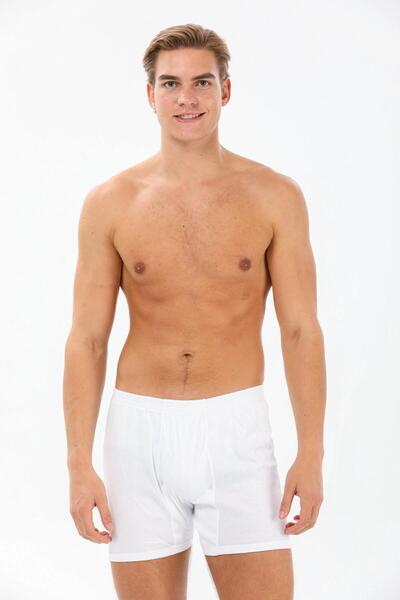 Yıldız İç Giyim Yıldız 02 Erkek Büyük Beden Pamuklu Ribana Arjantin Paçalı Kü...