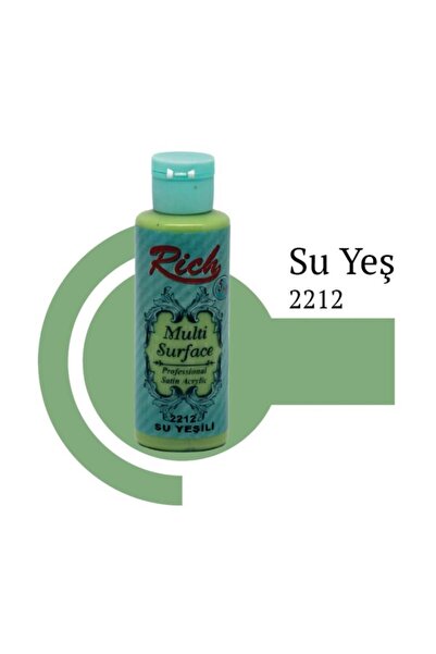 Rich Multi Surface 2212 Su Yeşili Akrilik Boya 120 cc