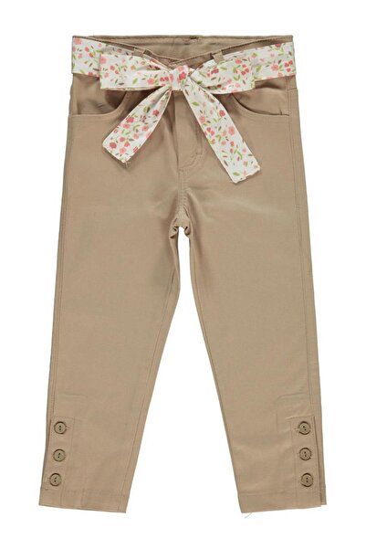 Civil Girls بنطال بناتي باللون البيج من عمر 2-5 سنوات