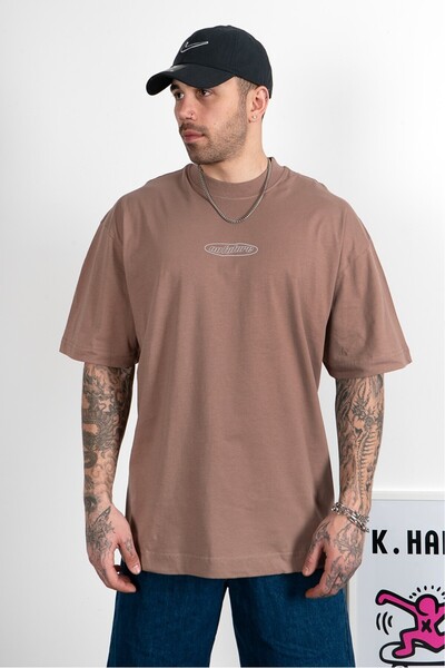 No Future Reflective Trip Oversize T-Shirt Nf0706Kh