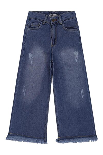 Civil Girls Pantolon Etek 10-13 Yaş Pantolon - Mavi13-14 Yaş