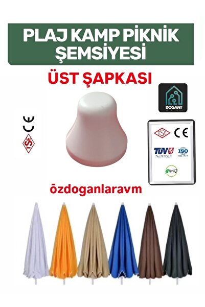 dogant özdoğanlar avm Kamp Deniz Plaj Balkon Şemsiyesi Üst Plastik Şapkası