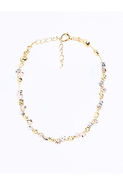 Jimmy Key Karışık Top Figürlü Ayarlanabilir Parlak Bileklik