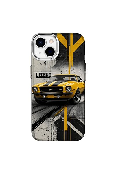 Turkuaz iPhone 14 Compatible Bumblebee Design Luxury Silicone Case