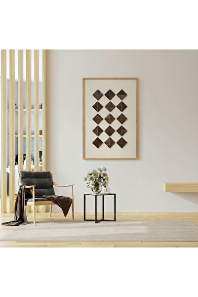 DEC4 لوحة جدارية خشبية بتصميم فريد من نوعه