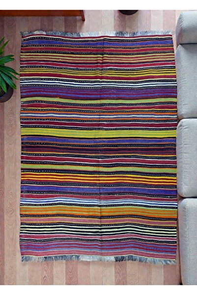 El Dokuma Konya Kilim 162x235 cm
