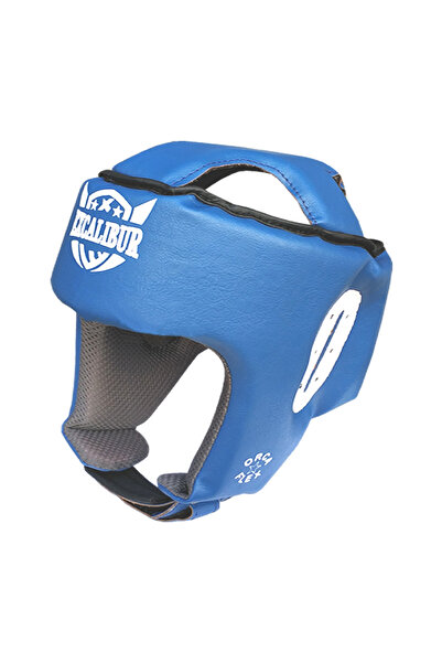 Excalibur Boks Kickboks Müsabaka Kaskı Mavi L