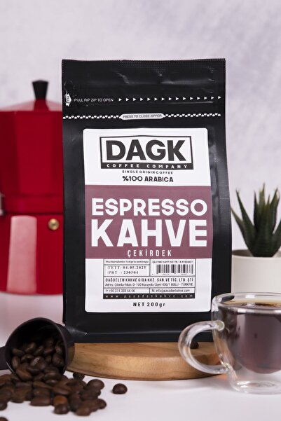 Dagk Espresso Çekirdek Kahve 200gr