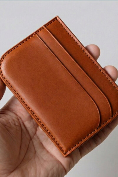 luvo Real Leather Handmade Genuine Leather Wallet Card Holder Italian Stitchi...