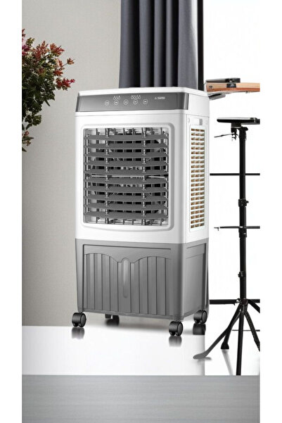 TROYA TR-519 Kule Tipi Kumandalı 40 Litre Su ve Buz Hazneli Hava Soğutucu, Sulu Vantilatör