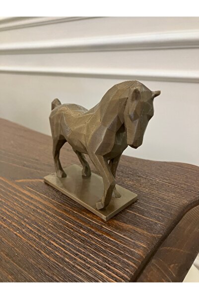 Home Bronz Gold renk At Büstü