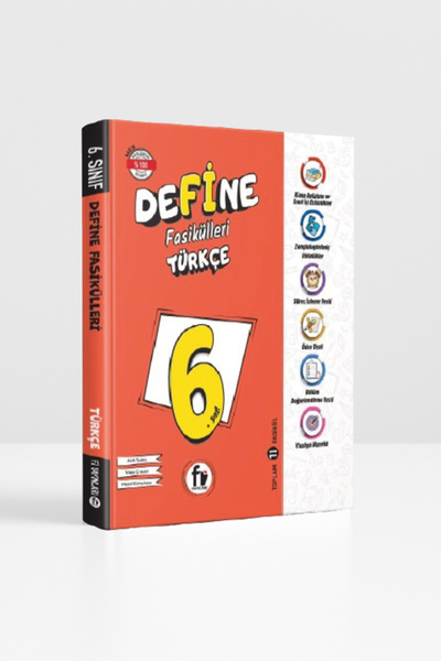 Fi Yayınları DEFİNE 6.SINIF TÜRKÇE FASİKÜLLERİ (GÜNCEL)
