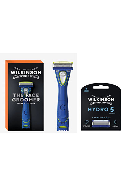 Wilkinson Set de tuns Hydro5 Groomer și Shaver 4 în 1, + 9 rezerve
