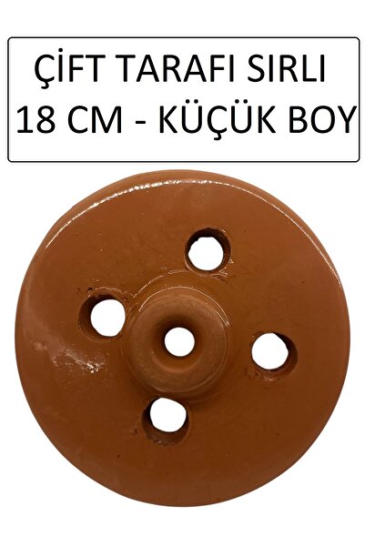 DEKOBAHÇE 18 cm Full Glazed Fountain Stone Winding Stone Cover