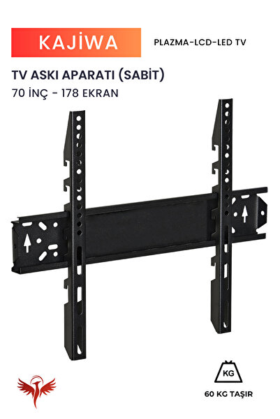 KAJİWA 70 İNÇ ASKI APARATI (178 EKRAN) Tüm Marka ve modellerle uyumludur.