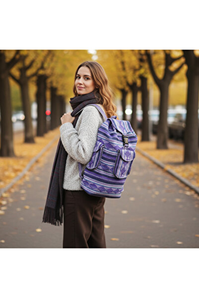 ilisio Large handmade Tlaloc backpack