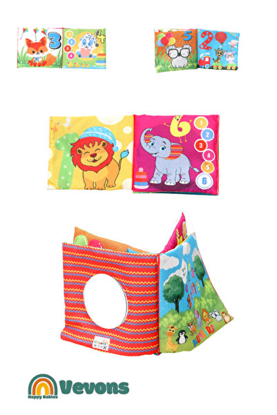 Molie Hışırtılı Eğitici Ve Dişlikli Kitap