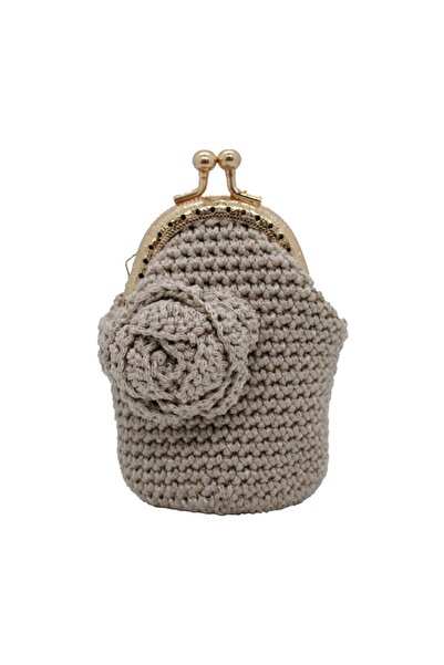 SEN'Z COLLECTİON El Örgüsü Bozuk Para Cüzdanı