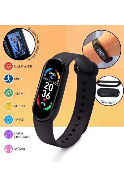 Genel Markalar Yeni Nesil Akıllı Bileklik Smart Band M7 Mi Akıllı Smart