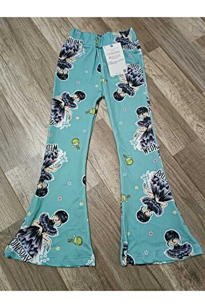 SARE TEKSTİL Girl's Patterned Spanish Leg Ribbed Tights