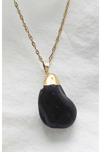 MITH SB TAKI سلسلة من الفولاذ المقاوم للصدأ مع حجر العقيق الخام الطبيعي - قلا...