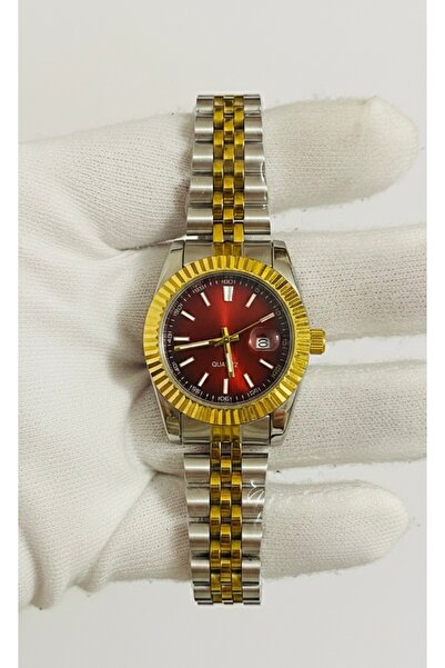 Yegane ساعة يد نسائية بتصميم أنيق مع تقويم