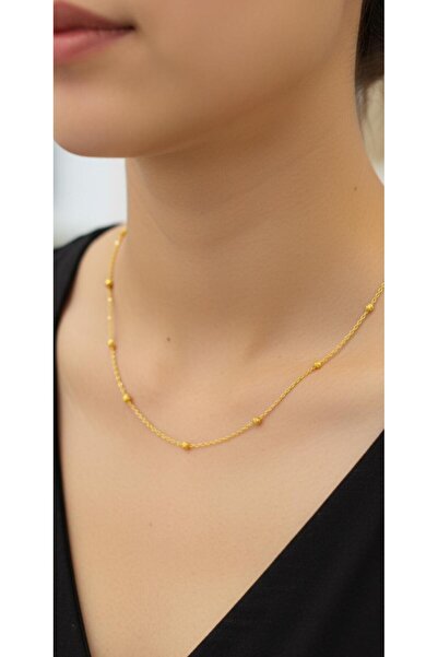 kuyumcu nurettin 5,20 gr (GRAM) Dorikalı Toplu Kolye 22 Ayar Altı