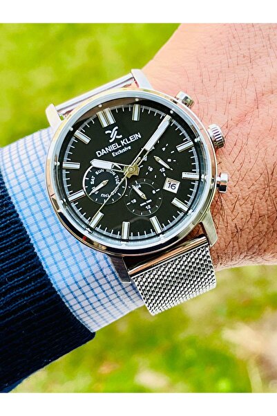 Daniel Klein Exclusive Erkek Kol Saati Çelik Hasır Kordon 3 Atm Su Geçirmez 2...