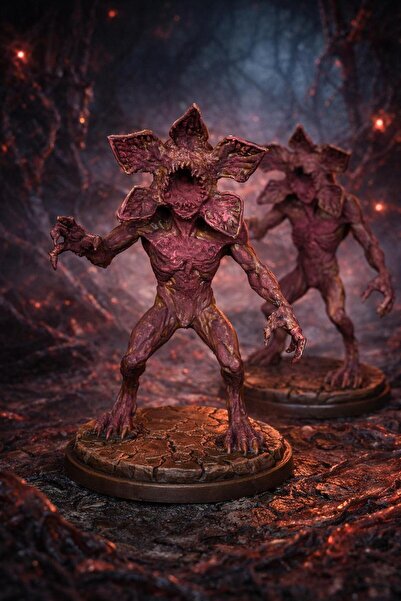 zestwear Stranger Things Demogorgon Figür – 3D Baskı Koleksiyon Ürünü