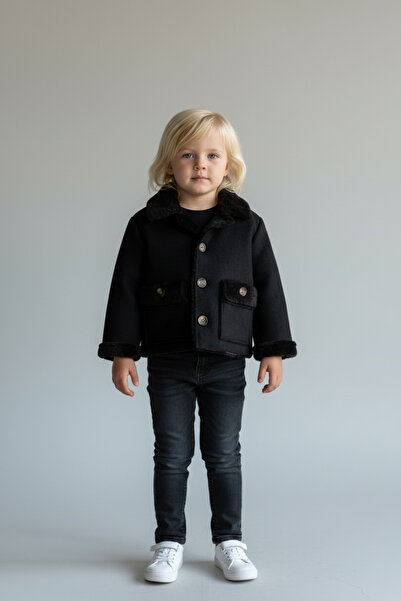 Soft and Baby Dečački kaput od nubuka