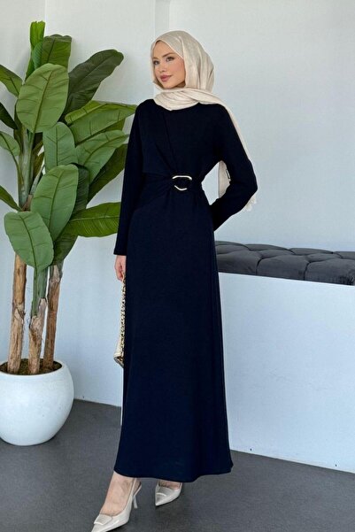 Şulemoda Giyim Rochie Sümbül Albastru Marin