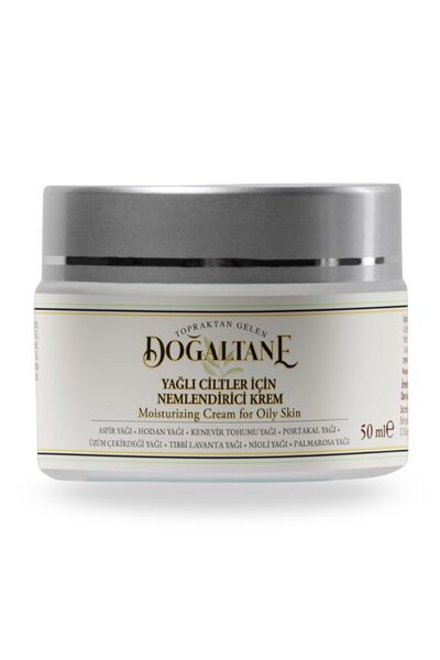 Yağlı Cilt Nemlendirici Krem – %100 Doğal & Vegan – 50 ml