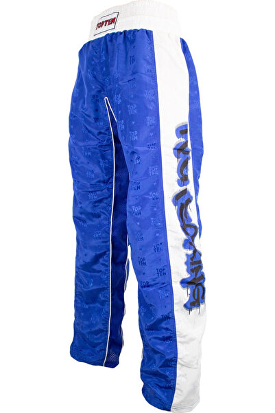 Top Ten Pantaloni de kickboxing „Graffiti”, Top Ten, albaștri, M