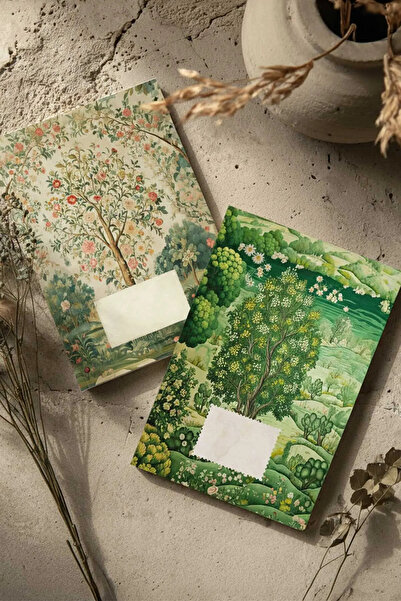 Bazen Defter Ağaçlar İkili Defter Seti