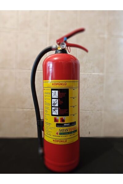 6 Kg Köpüklü Yangın Söndürme Cihazı ( 5 Yıl Garantili)