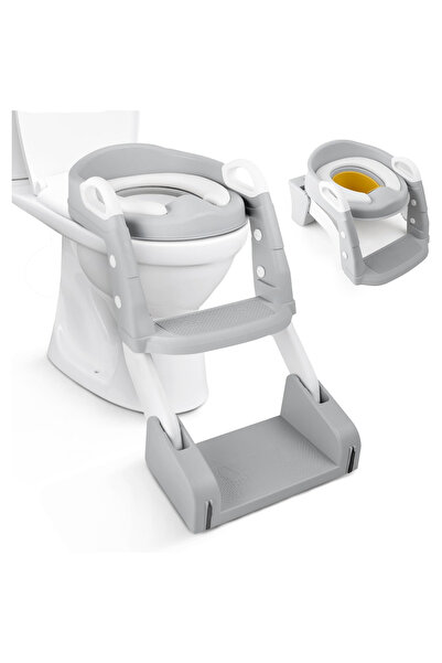 NPOL Latrina Çocuk Tuvaleti Lazımlık, Tuvalet Adaptörü , Merdivenli Tuvalet E...