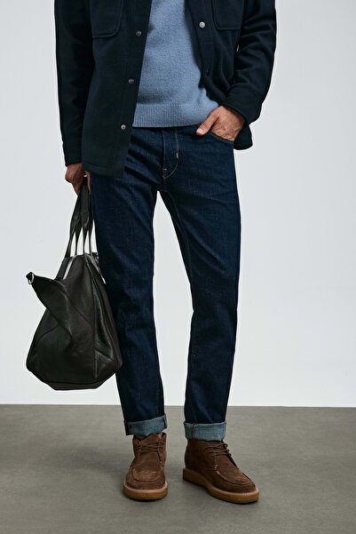 Lufian 112200226 Sky Smart Jean Men's Trousers Slim Fit Men's Jeans Trousers Denim