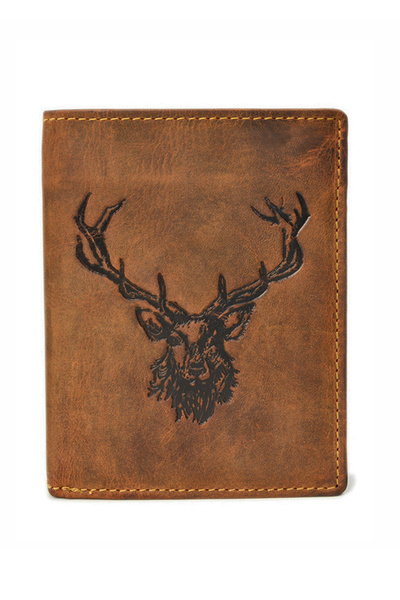 Greenburry Vintage wallet deer leather 9.5 cm