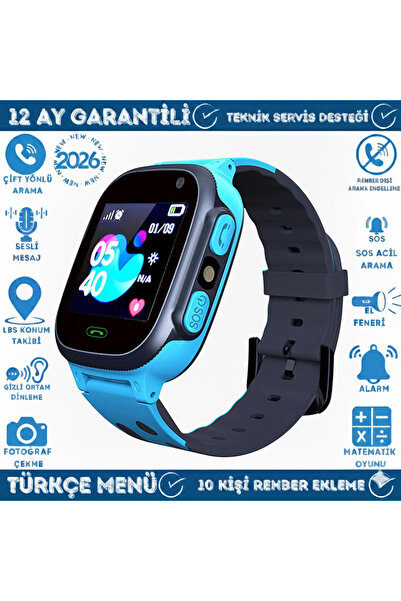 SMART BEST Q21 Sim Kartlı Akıllı Çocuk Saati Konum Takip - Sesli Arama - Kame...