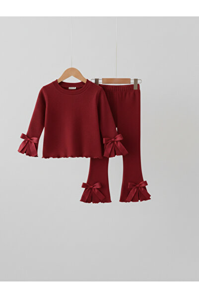 HÜMAKİDSWEAR طقم ملابس للفتيات من قماش ريبانا