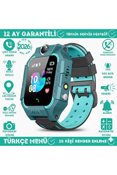 Allspin Sim Kartlı Akıllı Çocuk Takip Saati Geniş Kasa