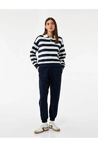 Koton Γυναικείο Φούτερ Κάτω 6Wal40022Ik