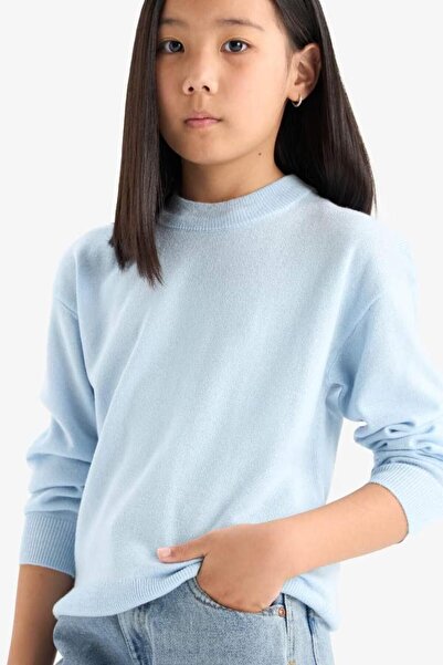 DeFacto Kız Çocuk Kazak C6902A8/BE366