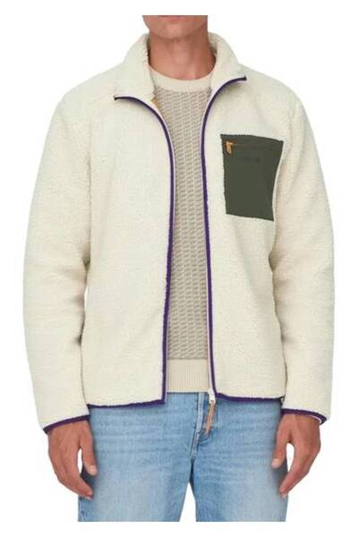 Only & Sons Onsdallas Life Sherpa Jacket Otw Vd Erkek Ceket 22025599