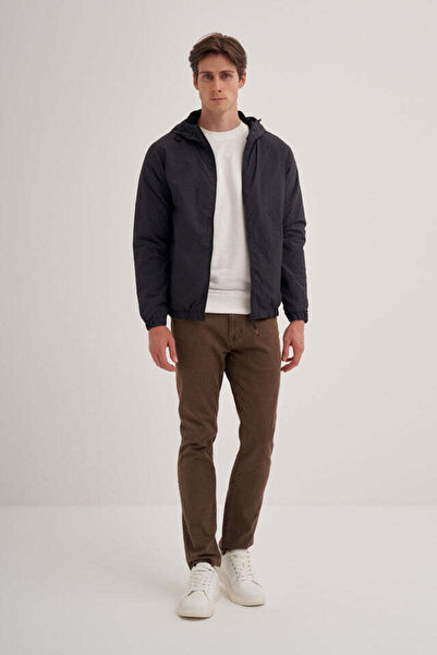 Cazador Basic Crinkle Fabric Spring Regular Fit Coat