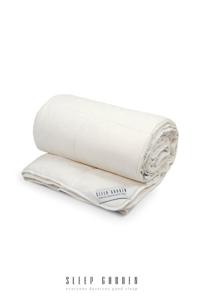 Sleep Garden Greenora Bambu Yorgan Doğal Tek Kişilik 155x215 Tela Çantalı
