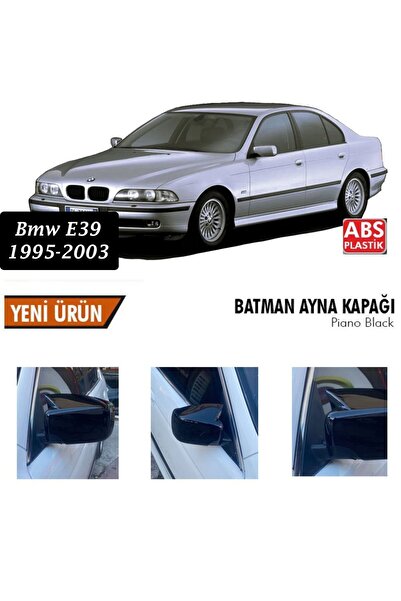 beyaztuning Bmw E39 Yarasa Ayna Kapağı Batman Parlak Siyah Piano Black