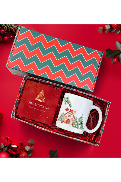 Trendmiya كوب خاص مع صندوق لعيد الميلاد