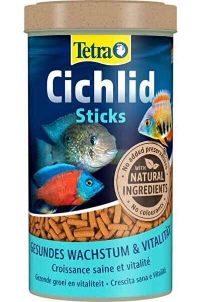 Tetra Cichlid Stick Balık Yemi 1000 ML Orjinal Kutusunda Skt:05/2028