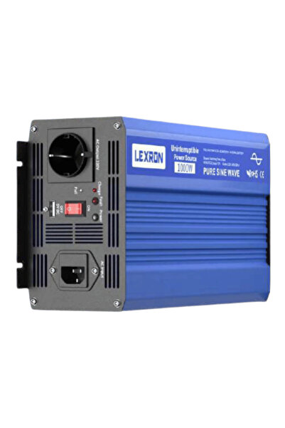 Lexron 1000W 12V Tam Sinüs Inverter (UPS)